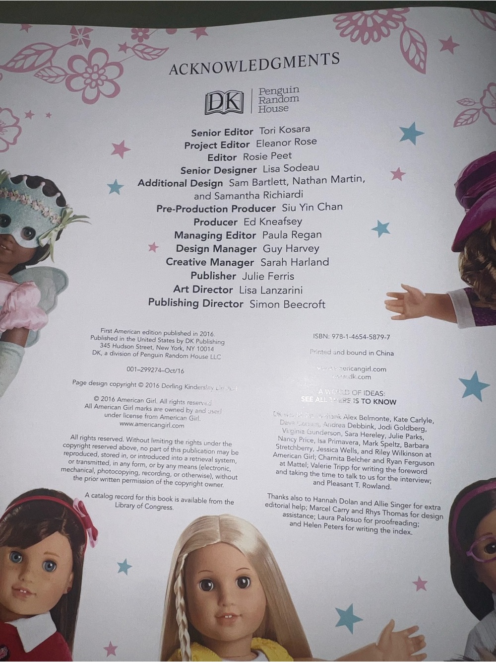 American Girl Ultimate Visual Guide - 2016 - Picture 3 of 5